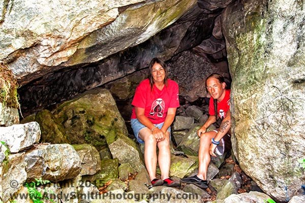 34 Shellley and Danny in Cold Bear Cave